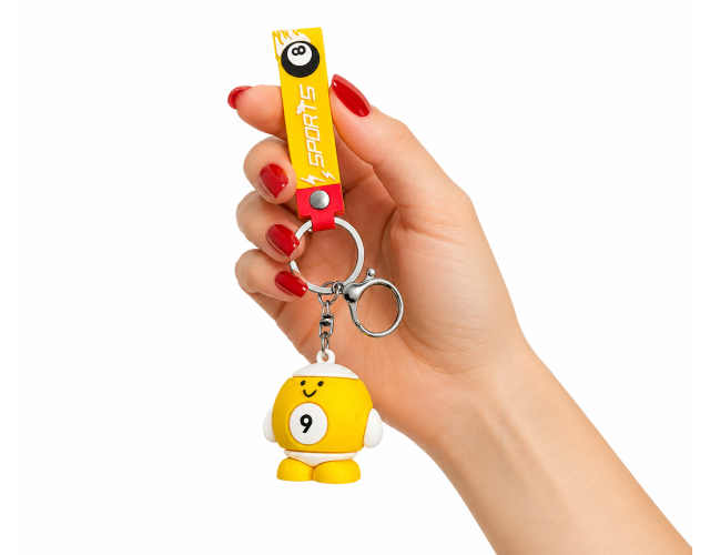 Брелок бильярдный Sports Yellow Брелок бильярдный Sports Yellow