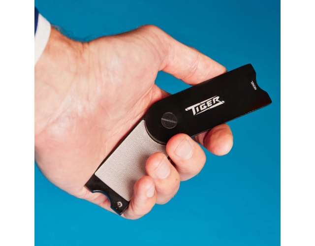 Инструмент Tiger Cue Tip Scuffer & Shaper для зачистки и формовки бильярдной наклейки Инструмент Tiger Cue Tip Scuffer & Shaper для зачистки и формовки бильярдной наклейки