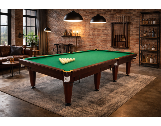 Більярдний стіл для піраміди КЛАСІК ЛЮКС 12Ф