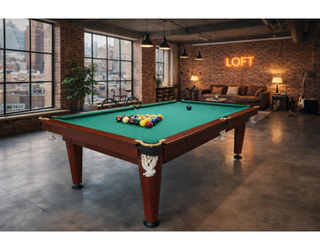 Більярдний стіл для пулу КЛАСІК ЛЮКС 8Ф Більярдний стіл для пулу КЛАСІК ЛЮКС 8Ф