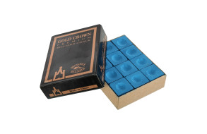 Мел для бильярда Gold Crown синий 12шт