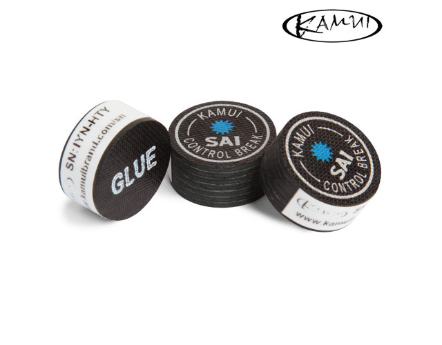 Наклейка для кия Kamui Control Break Sai 15мм Hard/Medium 1шт.