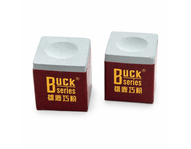 Крейда для більярдного кия Buck сіра 2шт