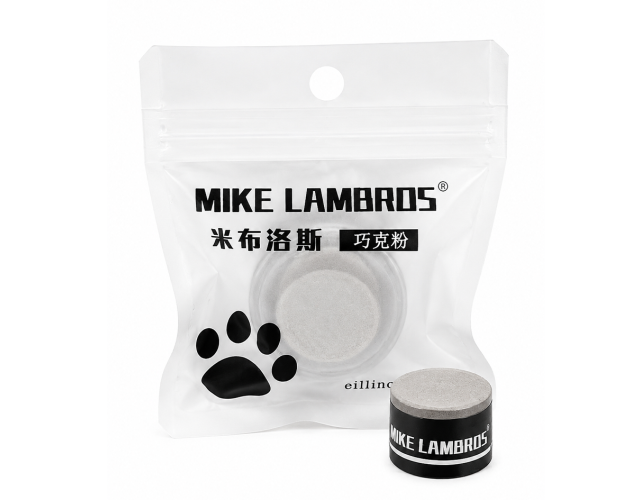 Крейда для більярду Mike Lambros сіра 1шт