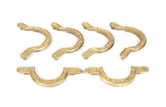 Скоби для луз Сіріус латунь 6шт