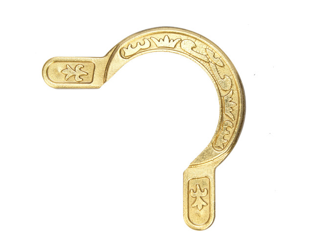 Скоби для луз Сіріус латунь 6шт