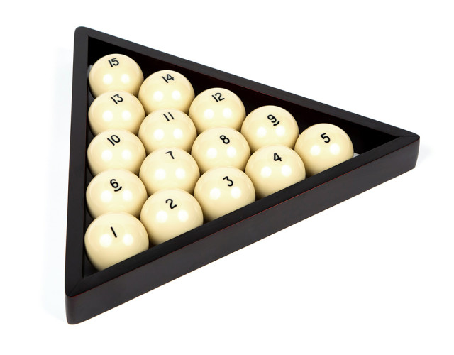 Треугольник Standart Pro 68мм Махагони