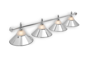 Світильник більярдний Classic Silver 4 плафона Світильник більярдний Classic Silver 4 плафона