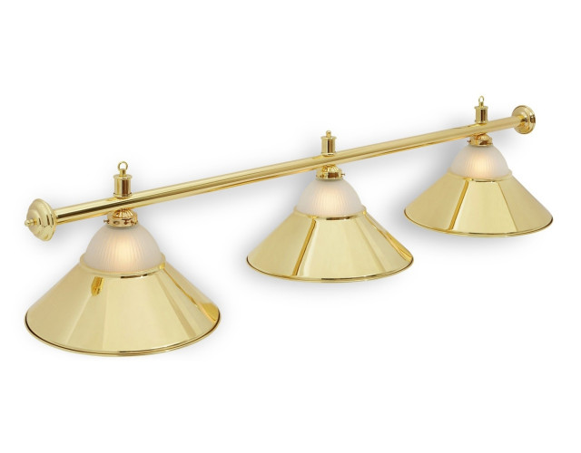 Світильник більярдний Classic Gold 3 плафона Світильник більярдний Classic Gold 3 плафона