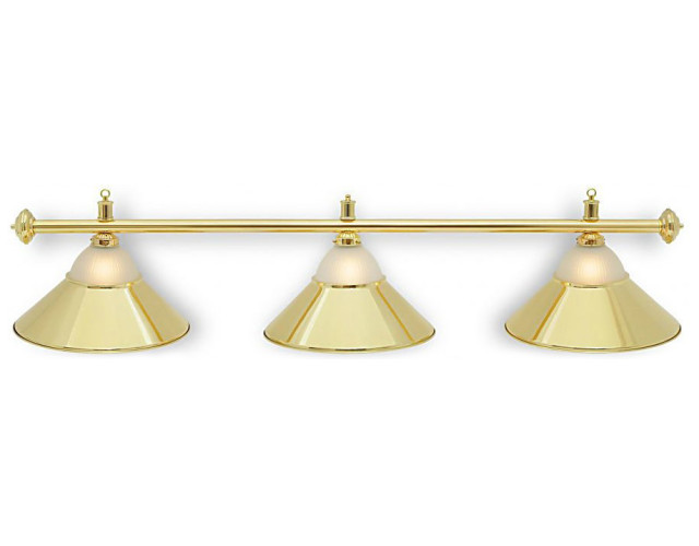 Світильник більярдний Classic Gold 3 плафона Світильник більярдний Classic Gold 3 плафона