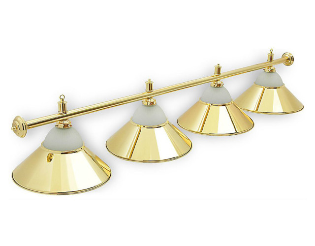 Світильник більярдний Classic Gold 4 плафона Світильник більярдний Classic Gold 4 плафона