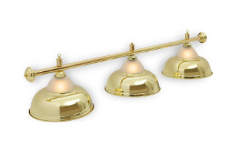 Светильник бильярдный Queen Gold 3 плафона