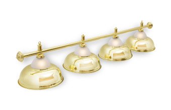 Светильник бильярдный Queen Gold 4 плафона