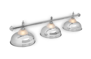 Светильник бильярдный Queen Silver 3 плафона Светильник бильярдный Queen Silver 3 плафона