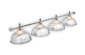 Светильник бильярдный Queen Silver 4 плафона Светильник бильярдный Queen Silver 4 плафона