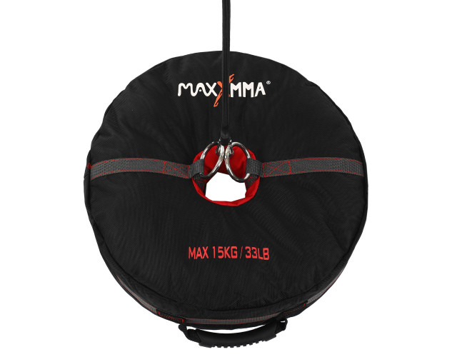 Груша боксерская пневматическая MaxxMMA 22см на растяжках с утяжелителем