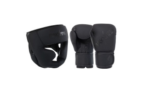 Боксерський набір MaxxMMA Рукавички для боксу GB10 10унцій + Шолом для боксу GBH03 M чорний Боксерський набір MaxxMMA Рукавички для боксу GB10 10унцій + Шолом для боксу GBH03 M чорний