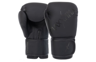 Перчатки боксерские MaxxMMA GB10 12унций черные