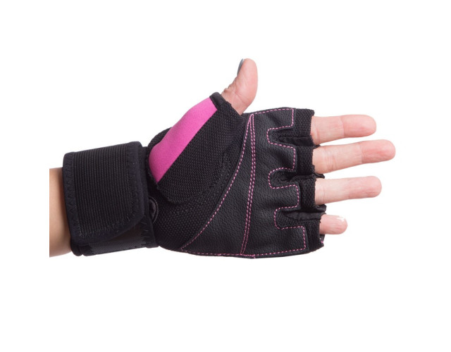 Перчатки-бинты для бокса MaxxMMA M розовые Перчатки-бинты для бокса MaxxMMA M розовые