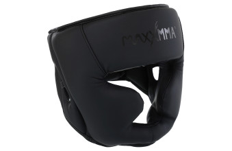 Шлем для бокса MaxxMMA GBH03 M черный 