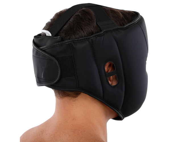 Шолом для боксу MaxxMMA GBH03 L чорний Шолом для боксу MaxxMMA GBH03 L чорний