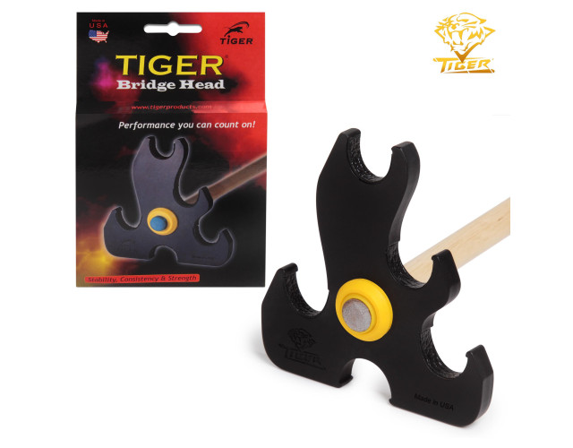 Міст для кийка Tiger Bridge Head з гумовою втулкою