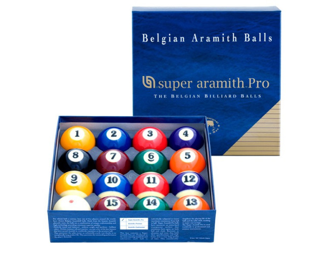 Шари Aramith Super PRO 57,2 мм пул Шари Aramith Super PRO 57,2 мм пул