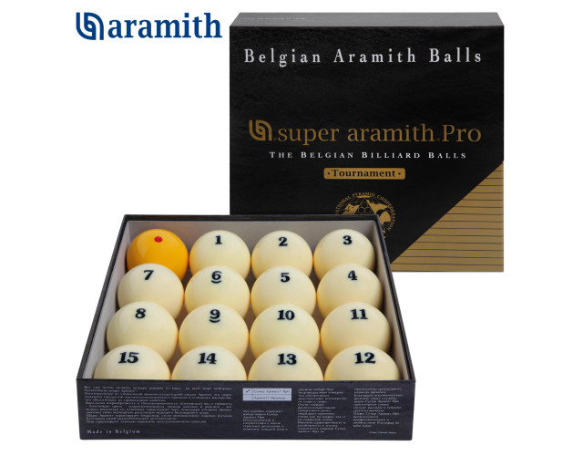 Шары для бильярда Aramith Super PRО 67мм пирамида Шары для бильярда Aramith Super PRО 67мм пирамида