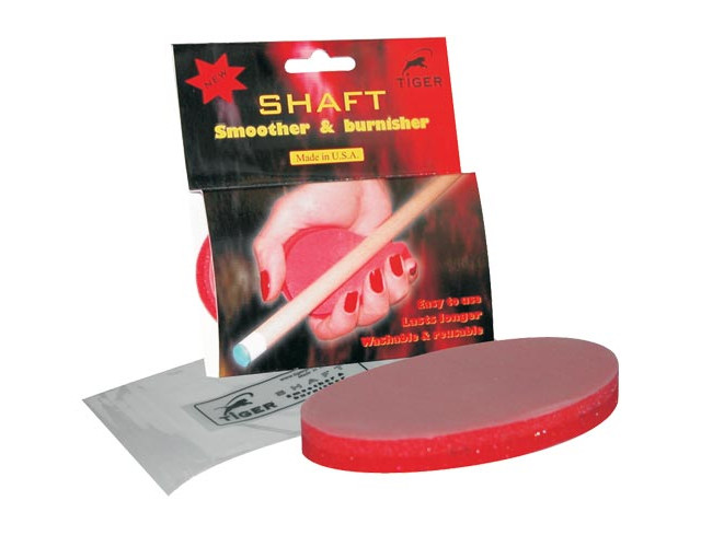 Губка для чищення та полірування кия Tiger Shaft Smoother & Burnisher