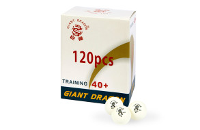 Мячи для настольного тенниса Giant Dragon Training Silver 40+ 1зв 120шт белые Мячи для настольного тенниса Giant Dragon Training Silver 40+ 1зв 120шт белые