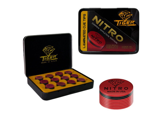 Наклейка для кия Tiger Nitro Medium 13мм 1шт