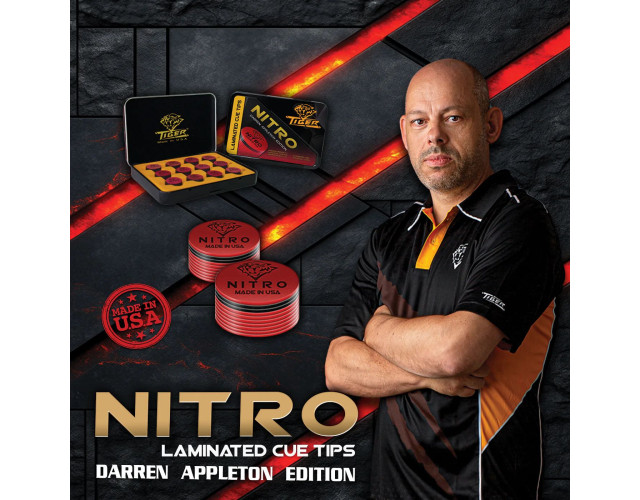 Наклейка для кия Tiger Nitro Medium 13мм 1шт