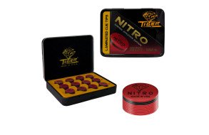 Наклейка для кия Tiger Nitro Medium 13мм 1шт Наклейка для кия Tiger Nitro Medium 13мм 1шт