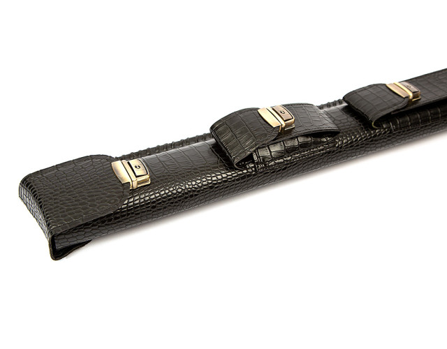 Колчан для кия Brooklin Black Pro шкірзам