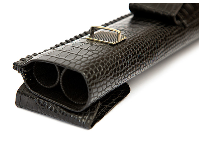 Колчан для кия Brooklin Black Pro шкірзам