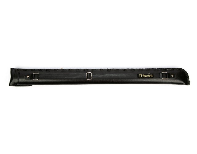 Колчан для кия Gefest T2 Black шкірзам