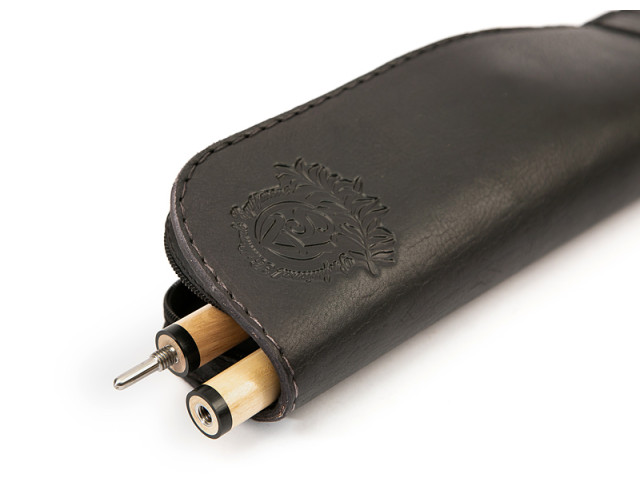 Чехол для кия Ас Эко Черный Кожа