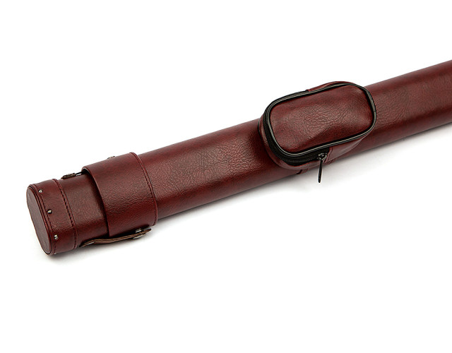 Тубус для кия Classik Burgundy шкірзам Тубус для кия Classik Burgundy шкірзам