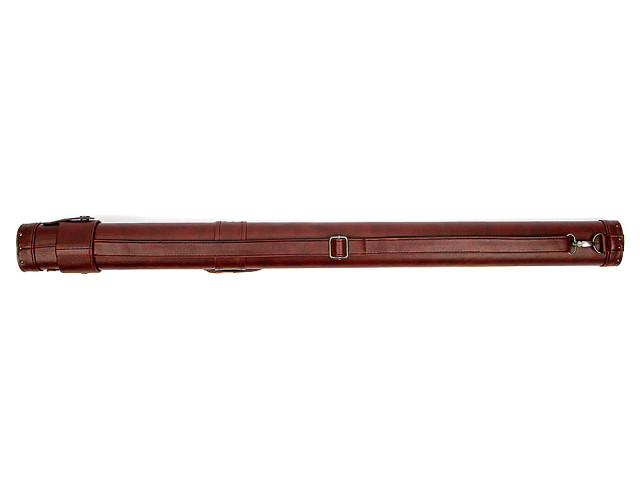 Тубус для кия Classik Burgundy шкірзам