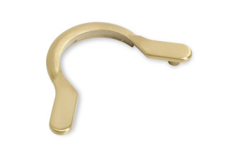 Скоба латунь кутова без малюнка під спортивну лузу