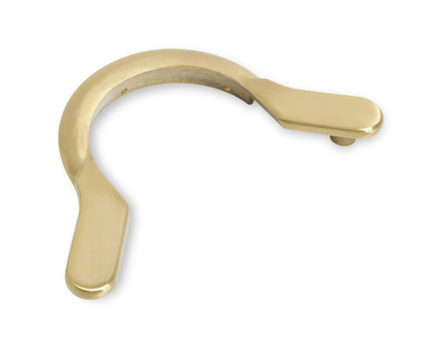 Скоба латунь кутова без малюнка під спортивну лузу Скоба латунь кутова без малюнка під спортивну лузу