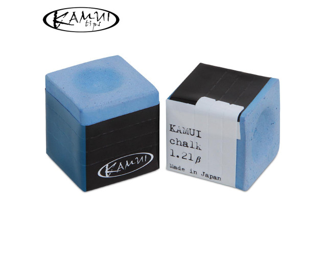 Мел бильярда Kamui 1.21 Beta Sky синий 1шт