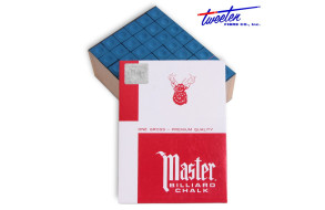Крейда більярдна Master синя 144шт