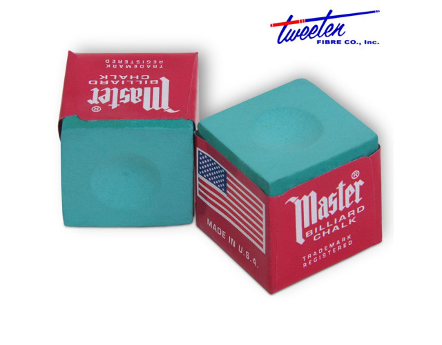 Мел бильярдный Master зеленый 1шт