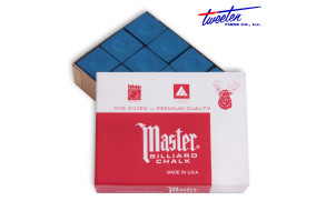 Крейда більярдна Master синя 12шт