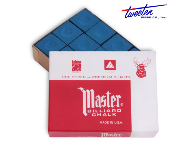 Крейда більярдна Master синя 12шт