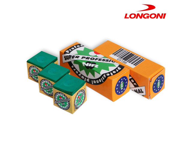 Мел бильярдный Nir Super Pro зеленый 1шт