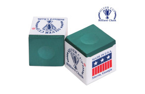 Мел бильярдный Silver Cup зеленый 1шт
