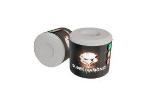 Мел бильярдный Super Diamond Grey круглый 1шт