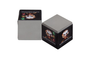 Мел бильярдный Super Diamond Grey 1шт